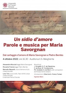 Maria Savorgnan Sidio D'Amore